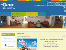Tablet Screenshot of gyermekkonyvtar.ekmk.hu